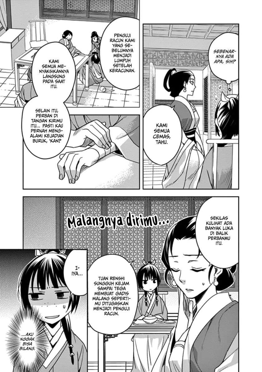 Kusuriya no Hitorigoto ~Maomao no Koukyuu Nazotoki Techou~ Chapter 02 Gambar 8