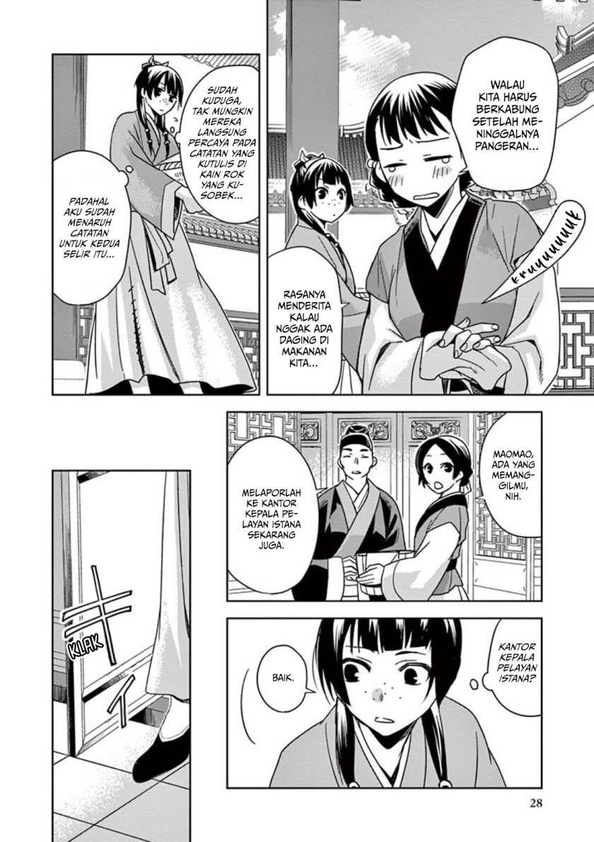 Kusuriya no Hitorigoto ~Maomao no Koukyuu Nazotoki Techou~ Chapter 01 Gambar 29