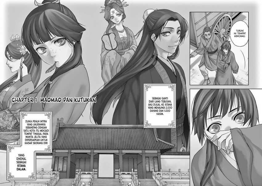 Kusuriya no Hitorigoto ~Maomao no Koukyuu Nazotoki Techou~ Chapter 01 Gambar 6