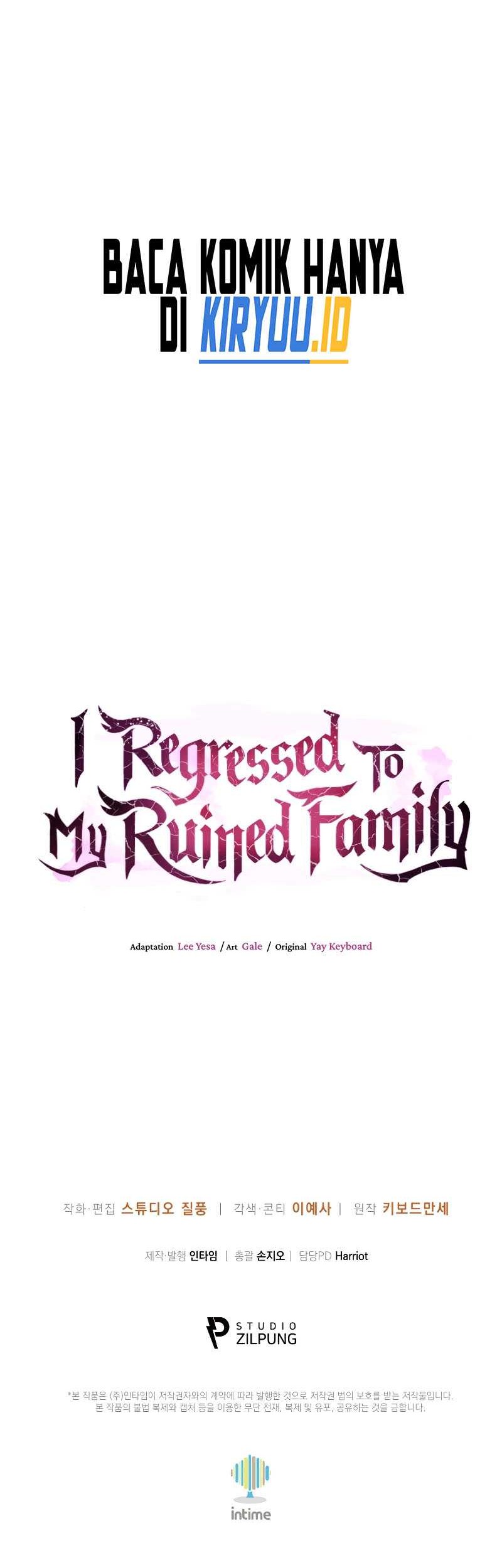 I Regressed to My Ruined Family Chapter 81 Gambar 57