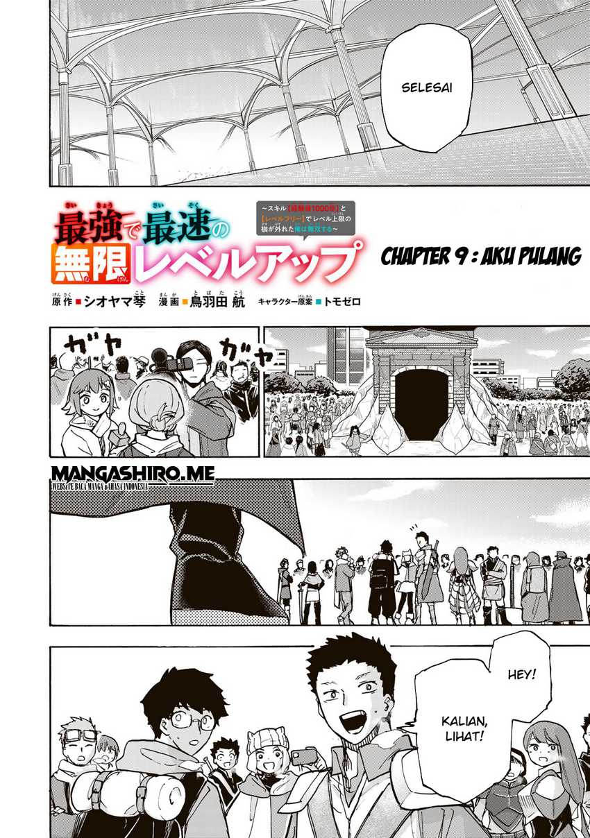 Saikyou de Saisoku no Mugen Level Up Chapter 09 Gambar 6