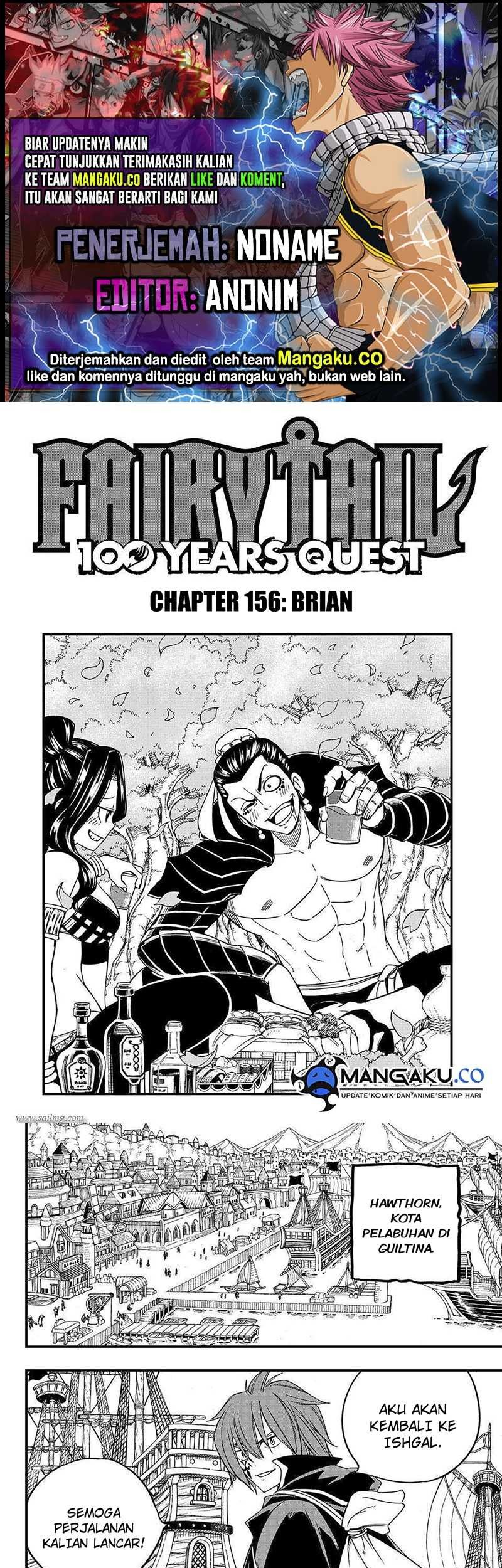 Baca Komik Fairy Tail: 100 Years Quest Chapter 156 Gambar 1