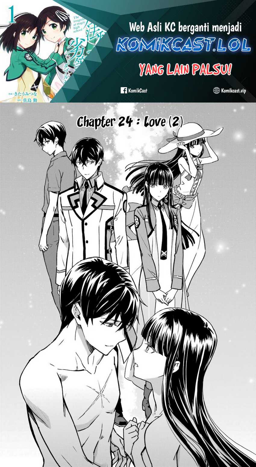 Baca Manga Mahouka Koukou no Rettousei – Yotsuba Keishou-hen Chapter 24 Gambar 2