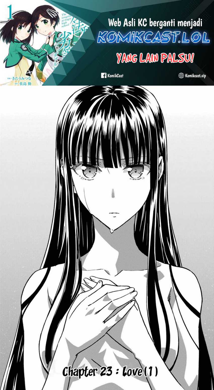 Baca Manga Mahouka Koukou no Rettousei – Yotsuba Keishou-hen Chapter 23 Gambar 2