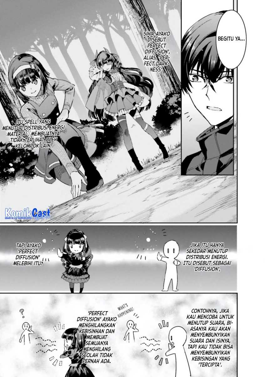 Mahouka Koukou no Rettousei – Steeplechase-hen Chapter 10 Gambar 15