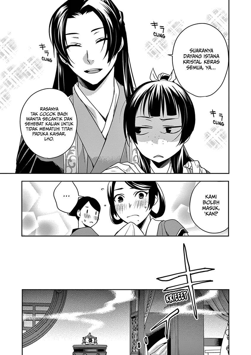 Kusuriya no Hitorigoto ~Maomao no Koukyuu Nazotoki Techou~ Chapter 5 Gambar 7