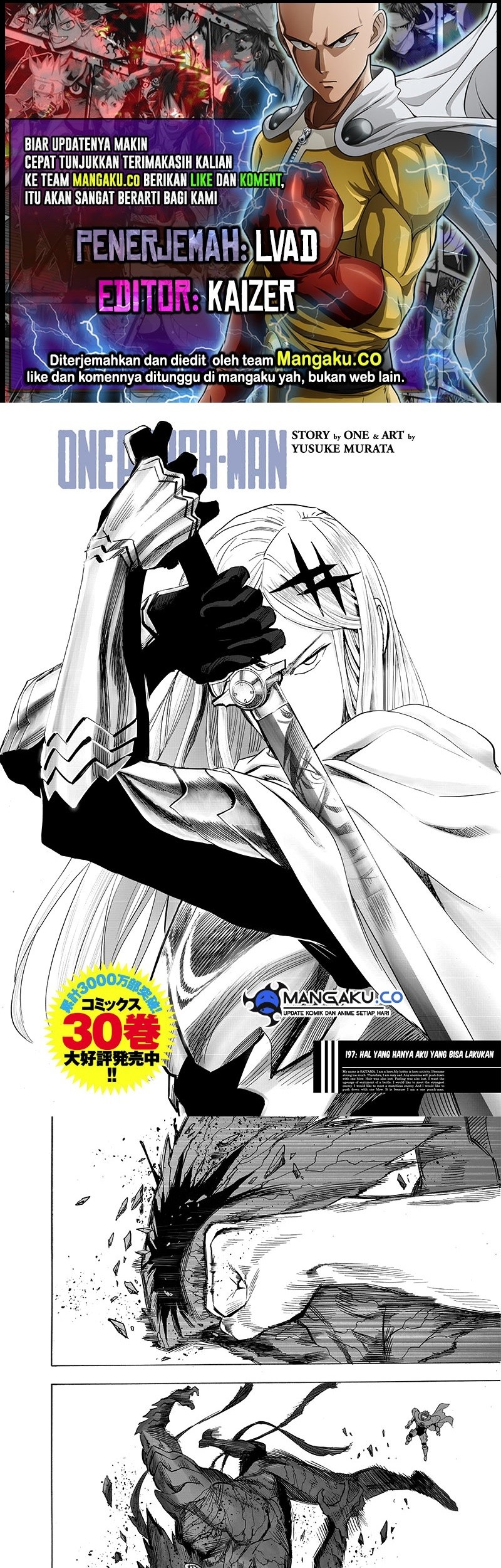 Baca Komik One Punch Man Chapter 252.2 Gambar 1