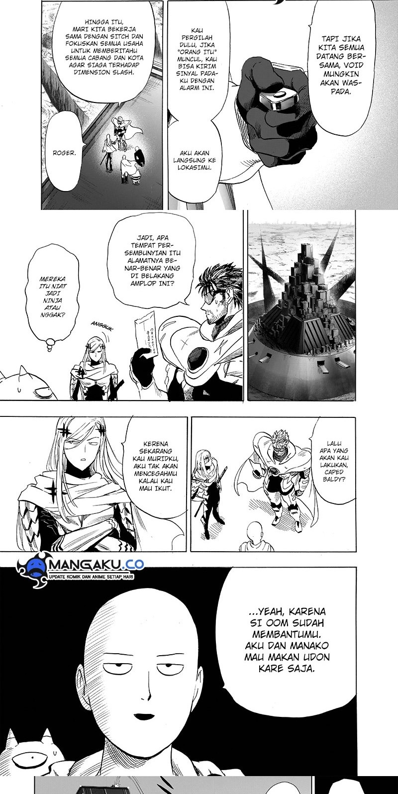 One Punch Man Chapter 252.2 Gambar 12