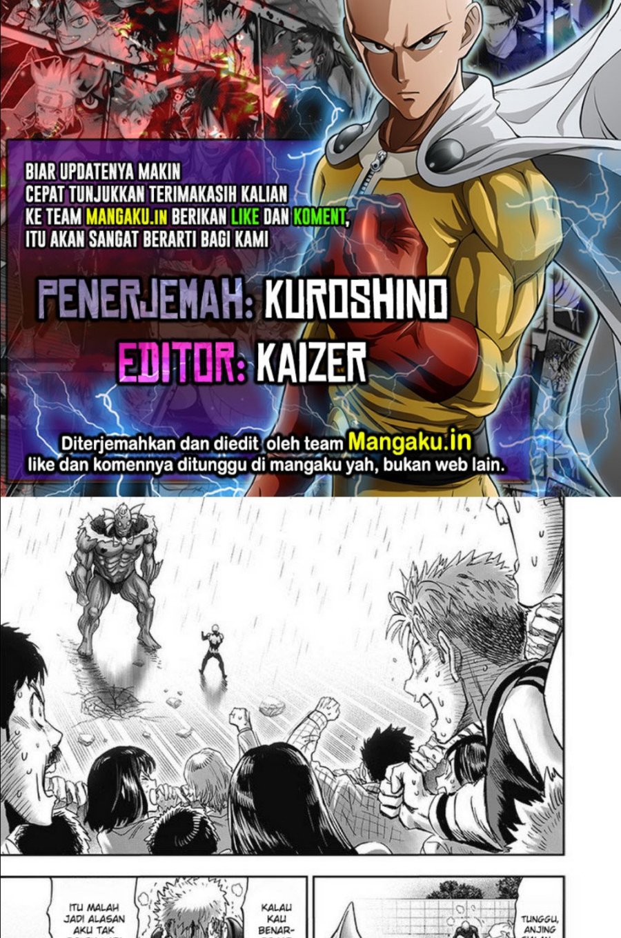 Baca Komik One Punch Man Chapter 237.2 Gambar 1
