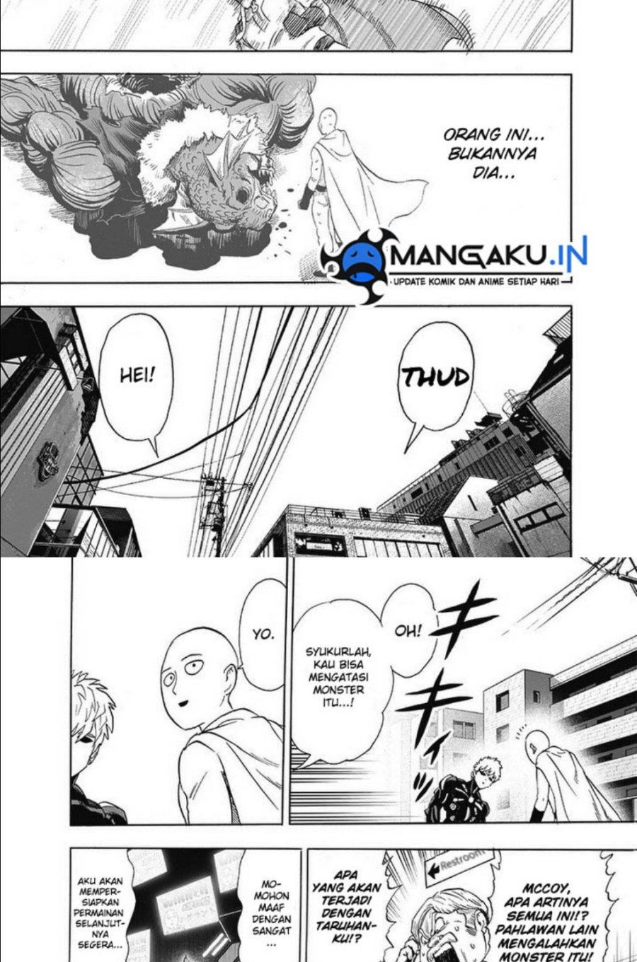 One Punch Man Chapter 237.2 Gambar 8