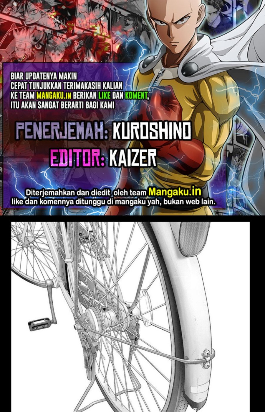 Baca Komik One Punch Man Chapter 237.1 Gambar 1