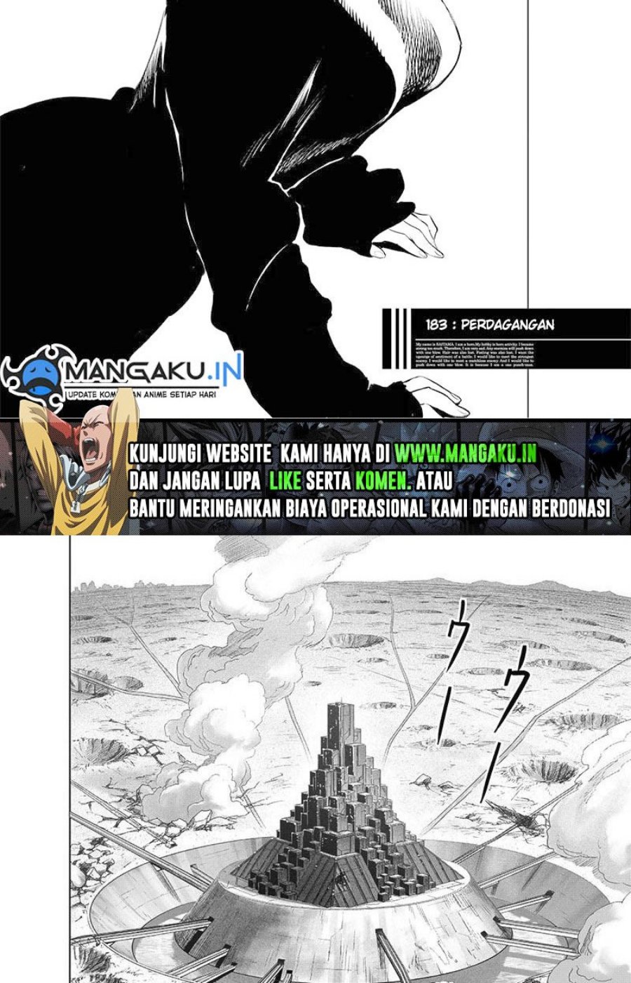 Baca Manga One Punch Man Chapter 233 Gambar 2