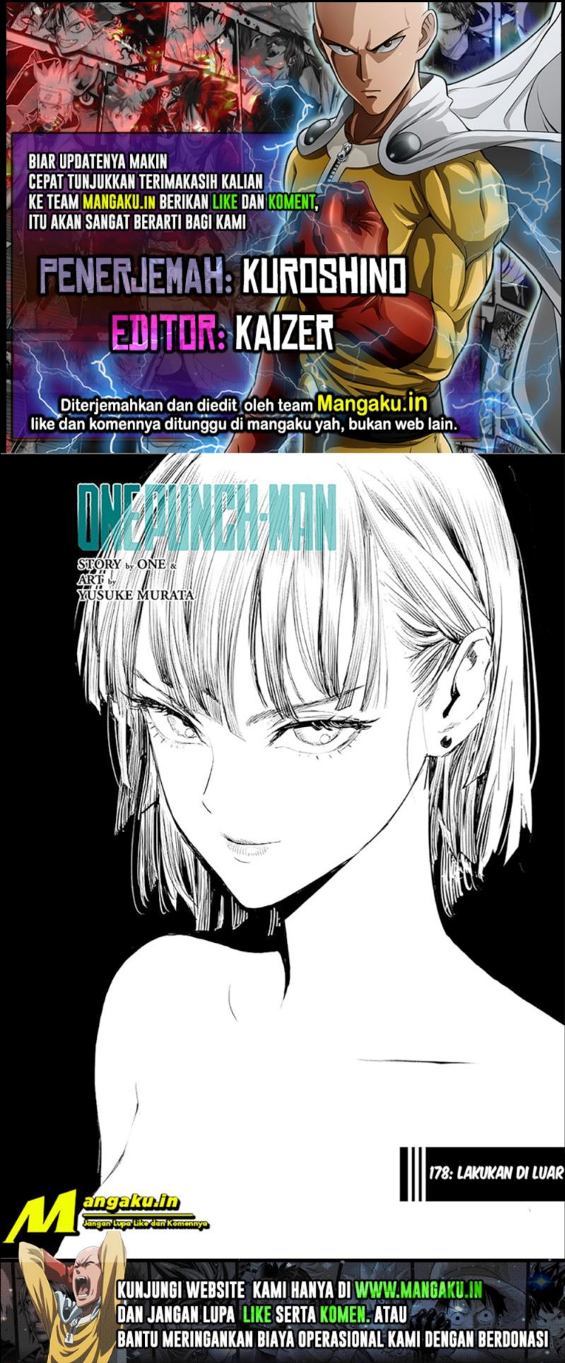 Baca Komik One Punch Man Chapter 228 Gambar 1
