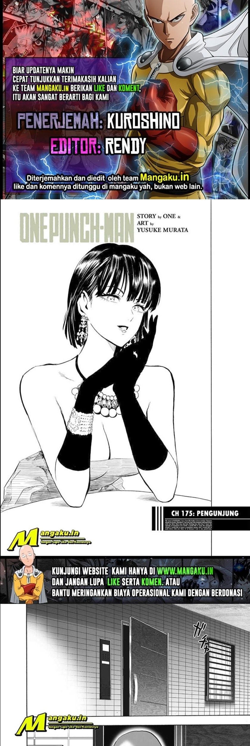 Baca Komik One Punch Man Chapter 225.1 Gambar 1
