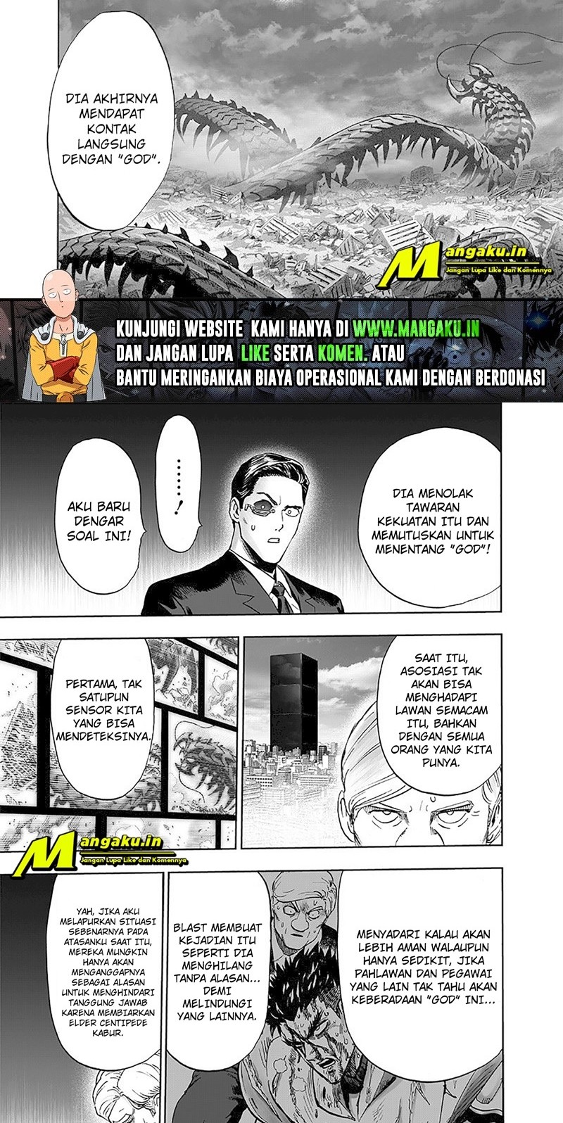Baca Manga One Punch Man Chapter 223.2 Gambar 2