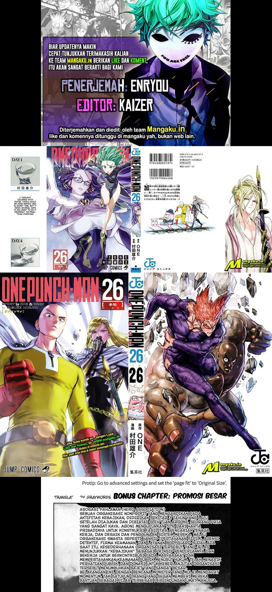 Baca Komik One Punch Man Chapter 217.5 Gambar 1