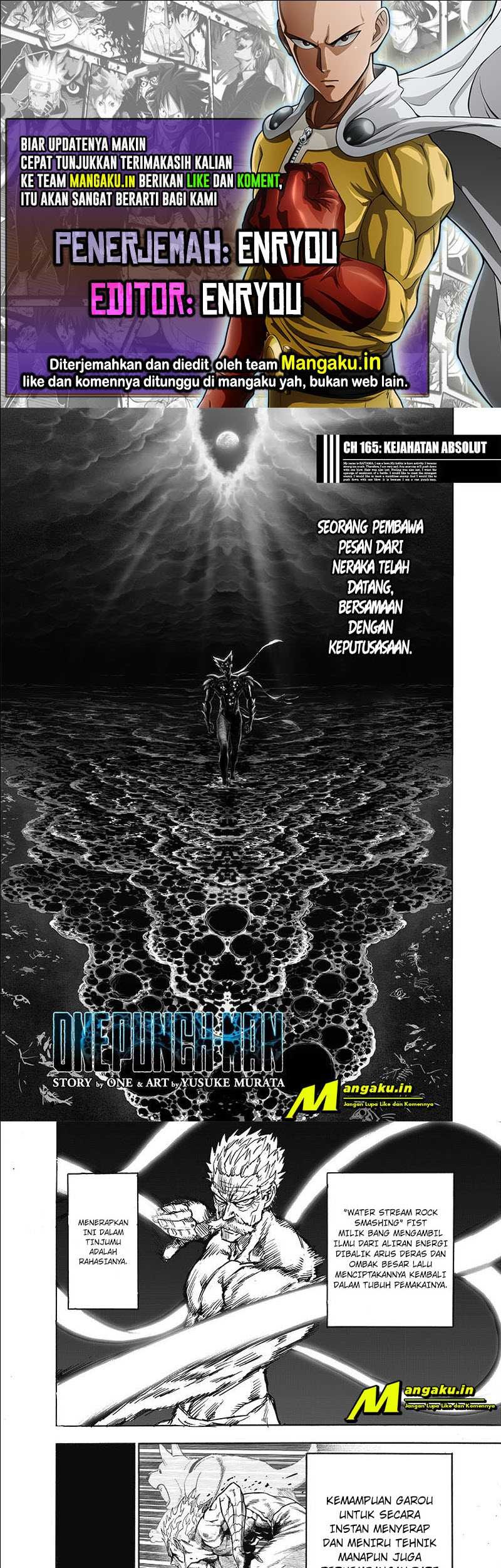 Baca Komik One Punch Man Chapter 215.1 Gambar 1