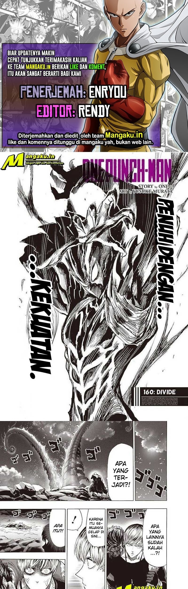 Baca Komik One Punch Man Chapter 210 Gambar 1