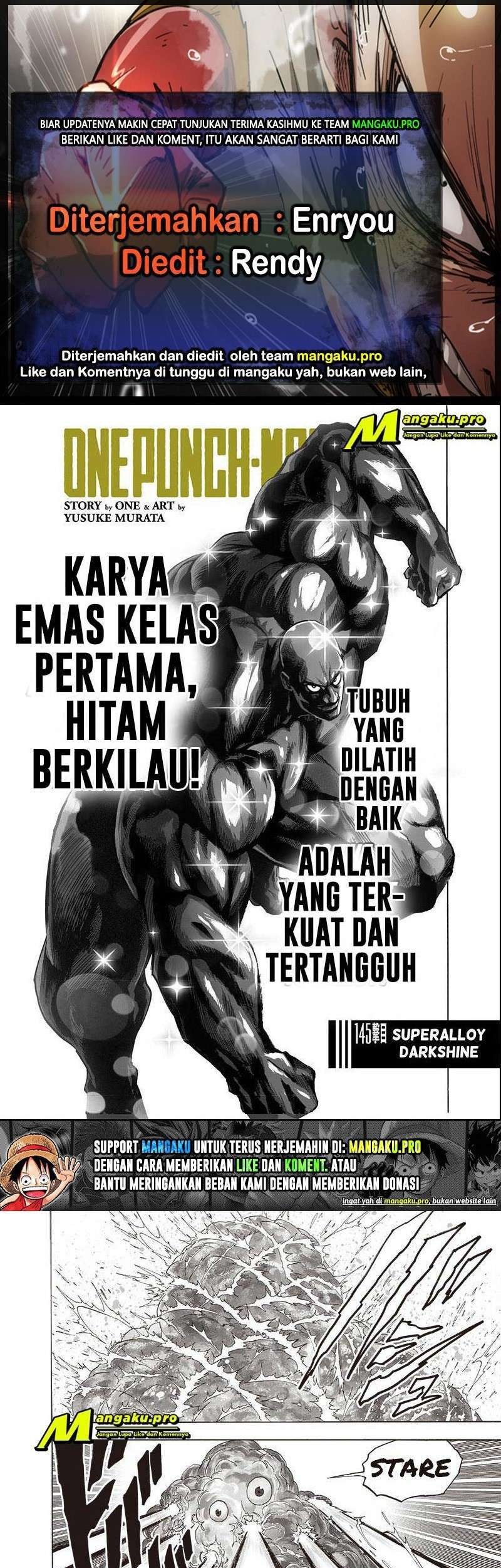 Baca Komik One Punch Man Chapter 195 Gambar 1