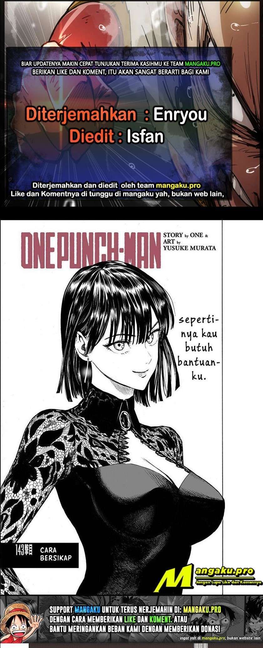 Baca Komik One Punch Man Chapter 192 Gambar 1