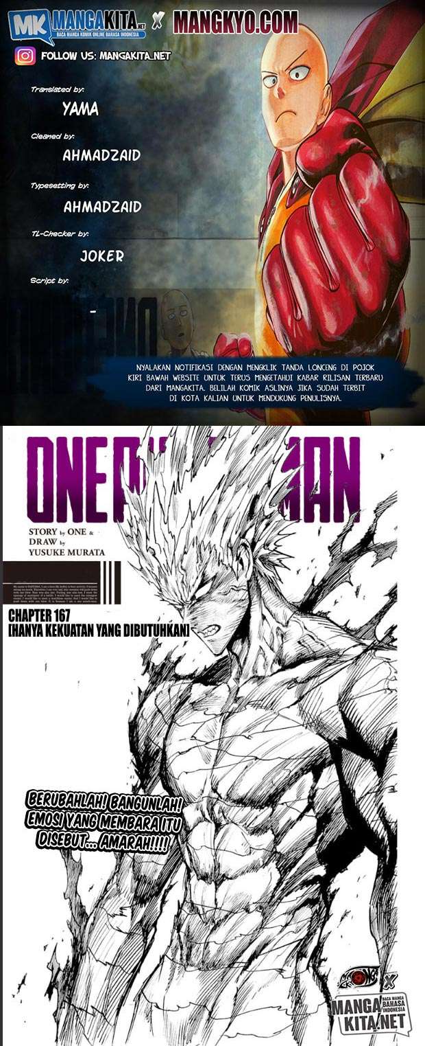 Baca Komik One Punch Man Chapter 167 Gambar 1