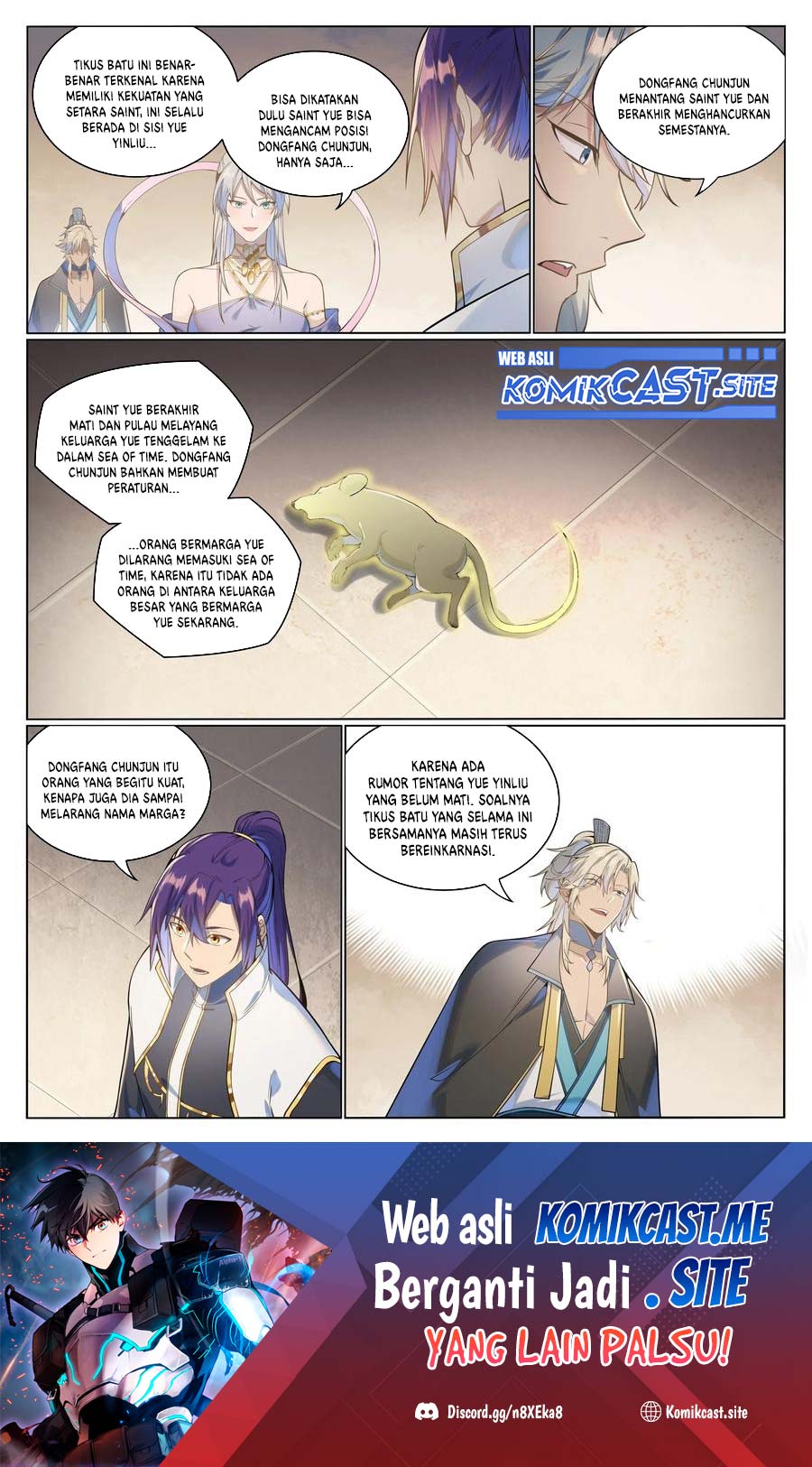 Baca Manhua Apotheosis Chapter 1037 Gambar 2