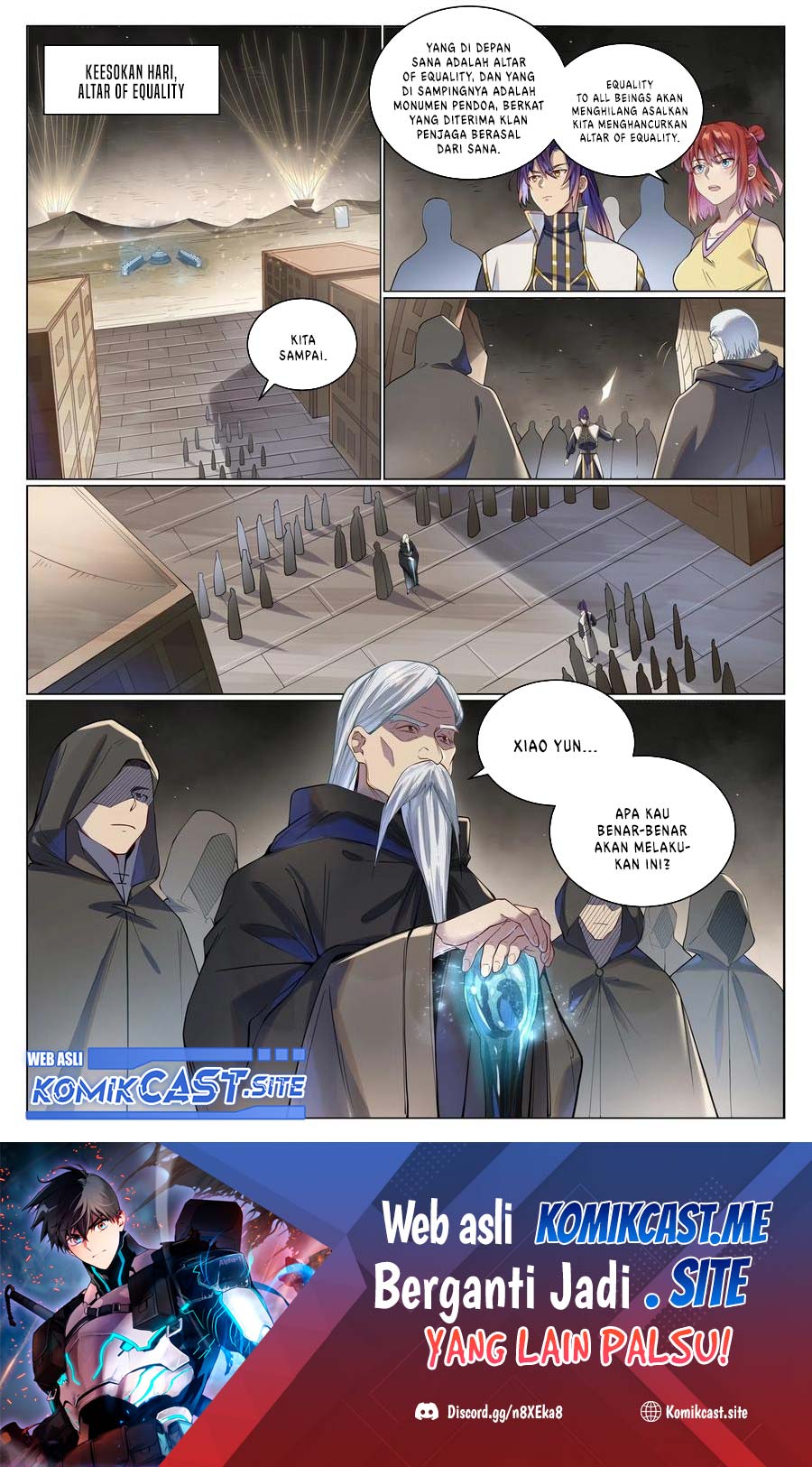 Baca Manhua Apotheosis Chapter 1027 Gambar 2