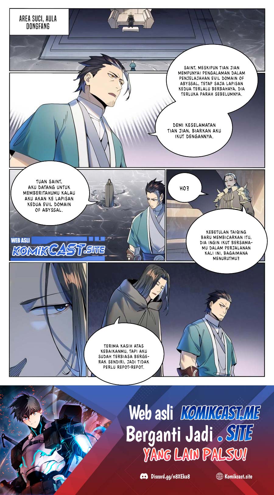 Baca Manhua Apotheosis Chapter 1025 Gambar 2