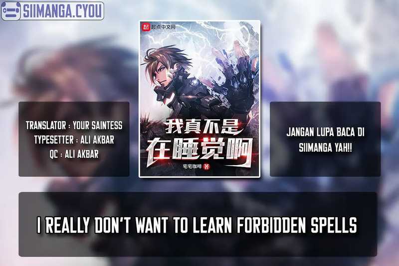 Baca Komik I Really Don’t Want to Learn Forbidden Spells Chapter 09 Gambar 1