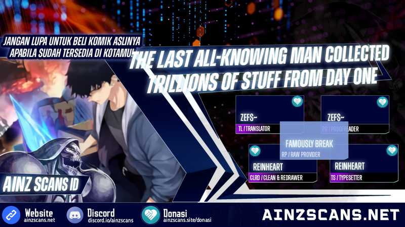 Baca Komik The Last All-Knowing Man Collected Trillions of Stuff from Day One Chapter 04 Gambar 1