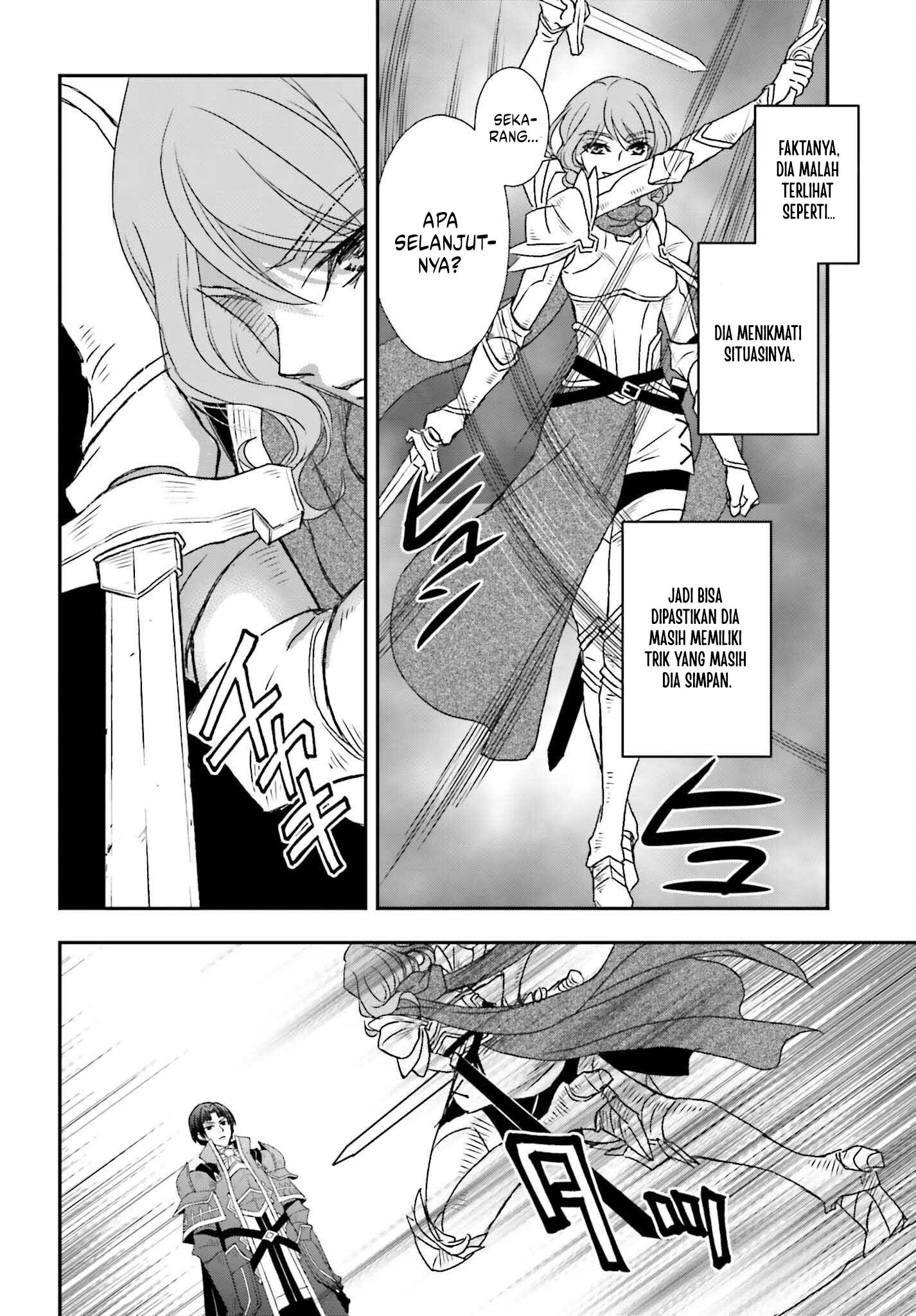 Shinigami ni Sodaterareta Shoujo wa Shikkoku no Tsurugi wo Mune ni Idaku Chapter 45 Gambar 17