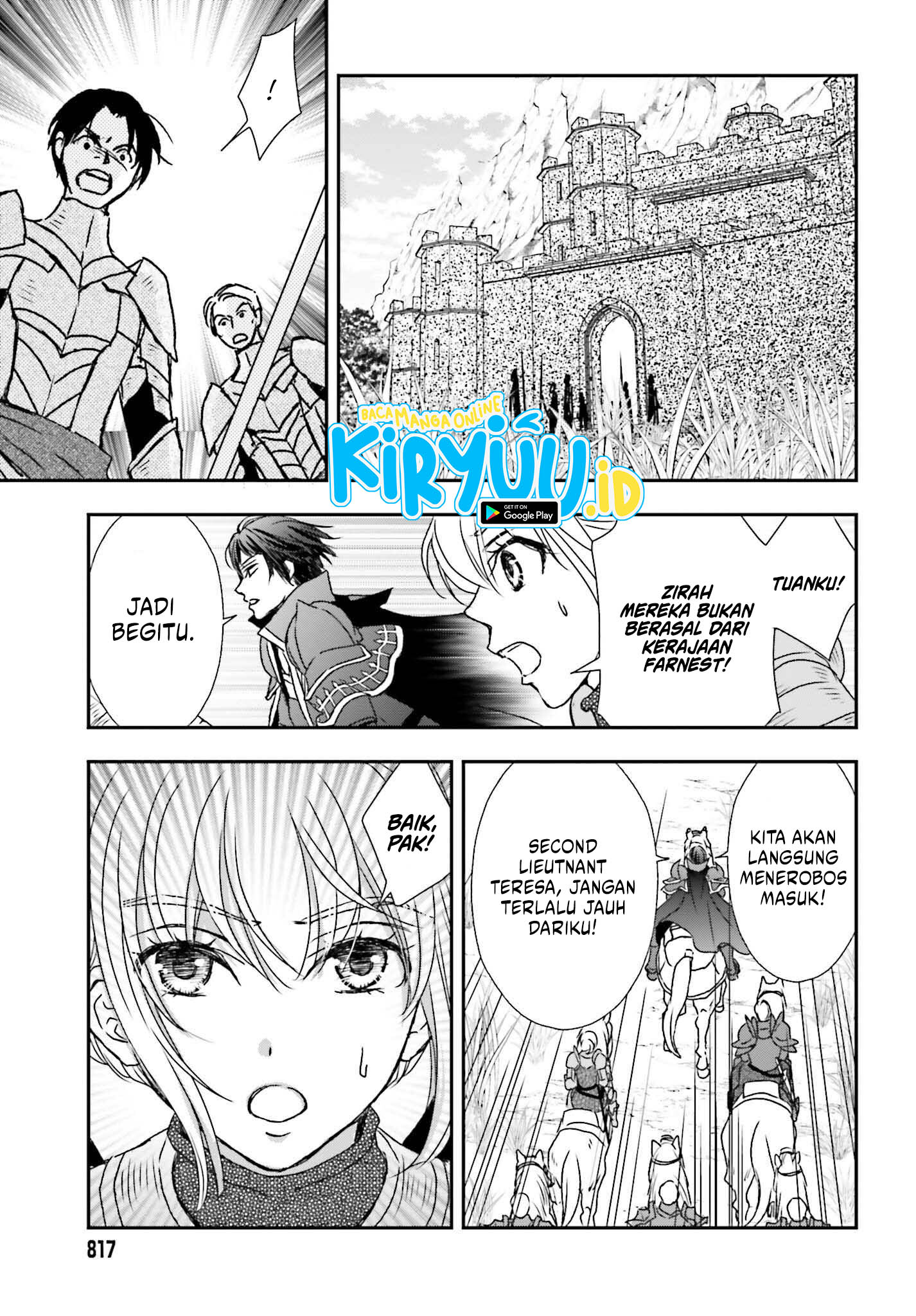 Shinigami ni Sodaterareta Shoujo wa Shikkoku no Tsurugi wo Mune ni Idaku Chapter 45 Gambar 4