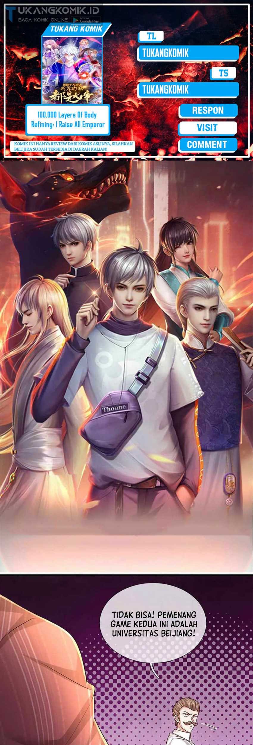 Baca Komik 100.000 Layers Of Body Refining: I Raise All Emperor Chapter 223 Gambar 1