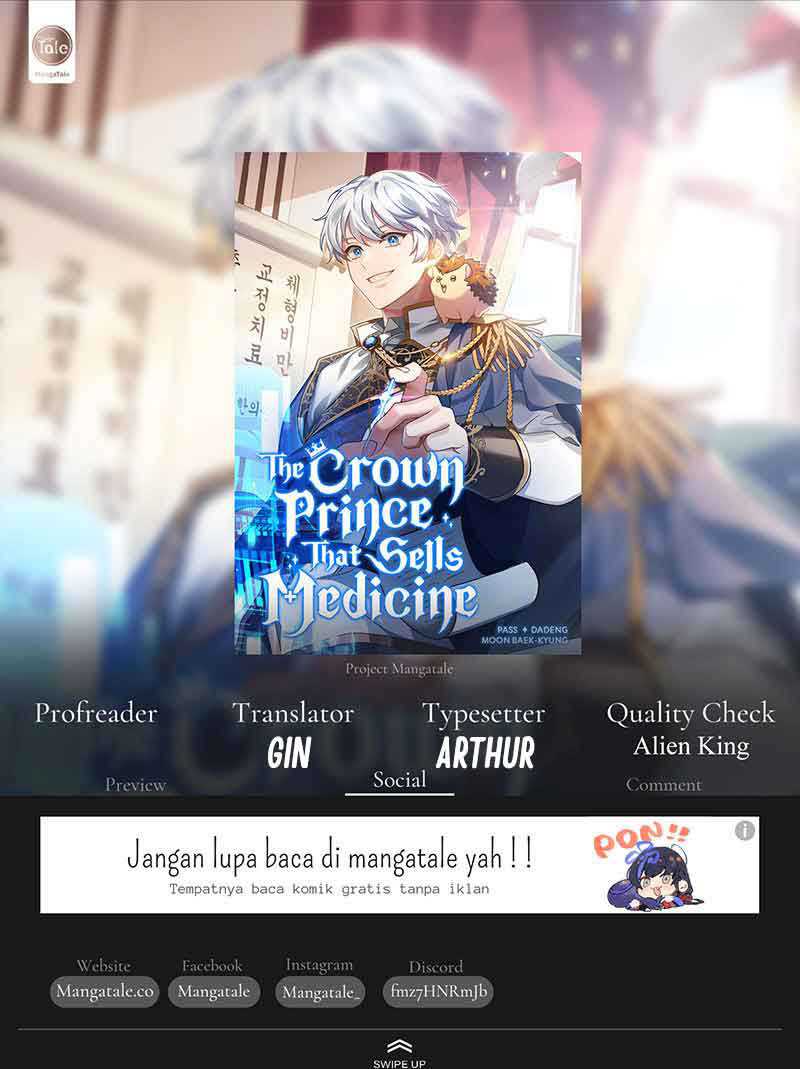 Baca Komik The Crown Prince That Sells Medicine Chapter 24 Gambar 1