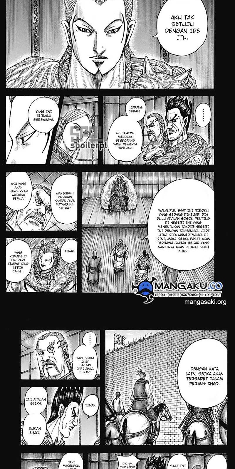 Kingdom Chapter 790 Gambar 4