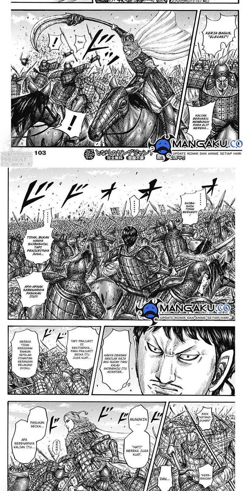 Kingdom Chapter 784 Gambar 8