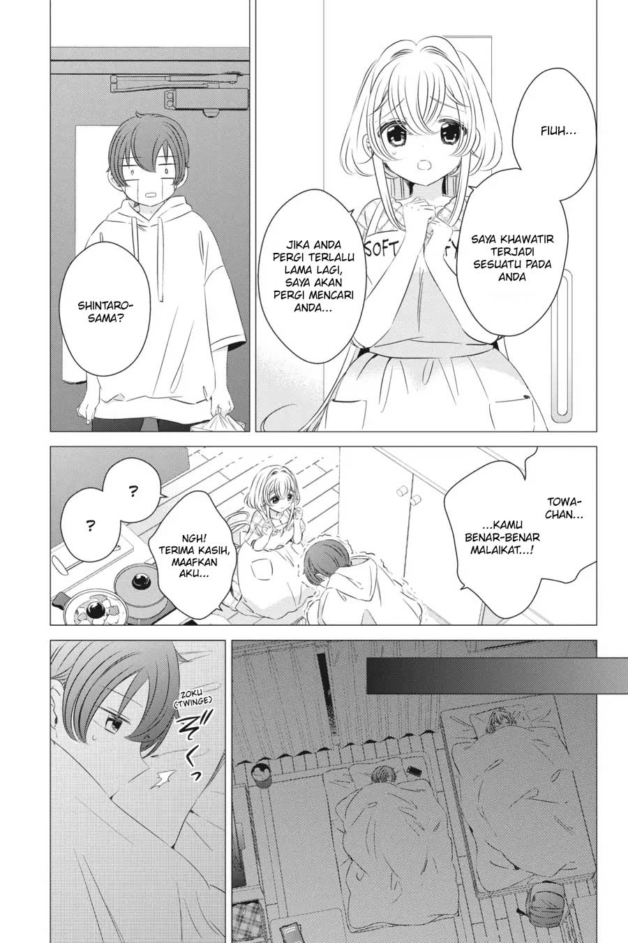 One Room, Hiatari Futsuu, Tenshi-tsuki Chapter 12 Gambar 28