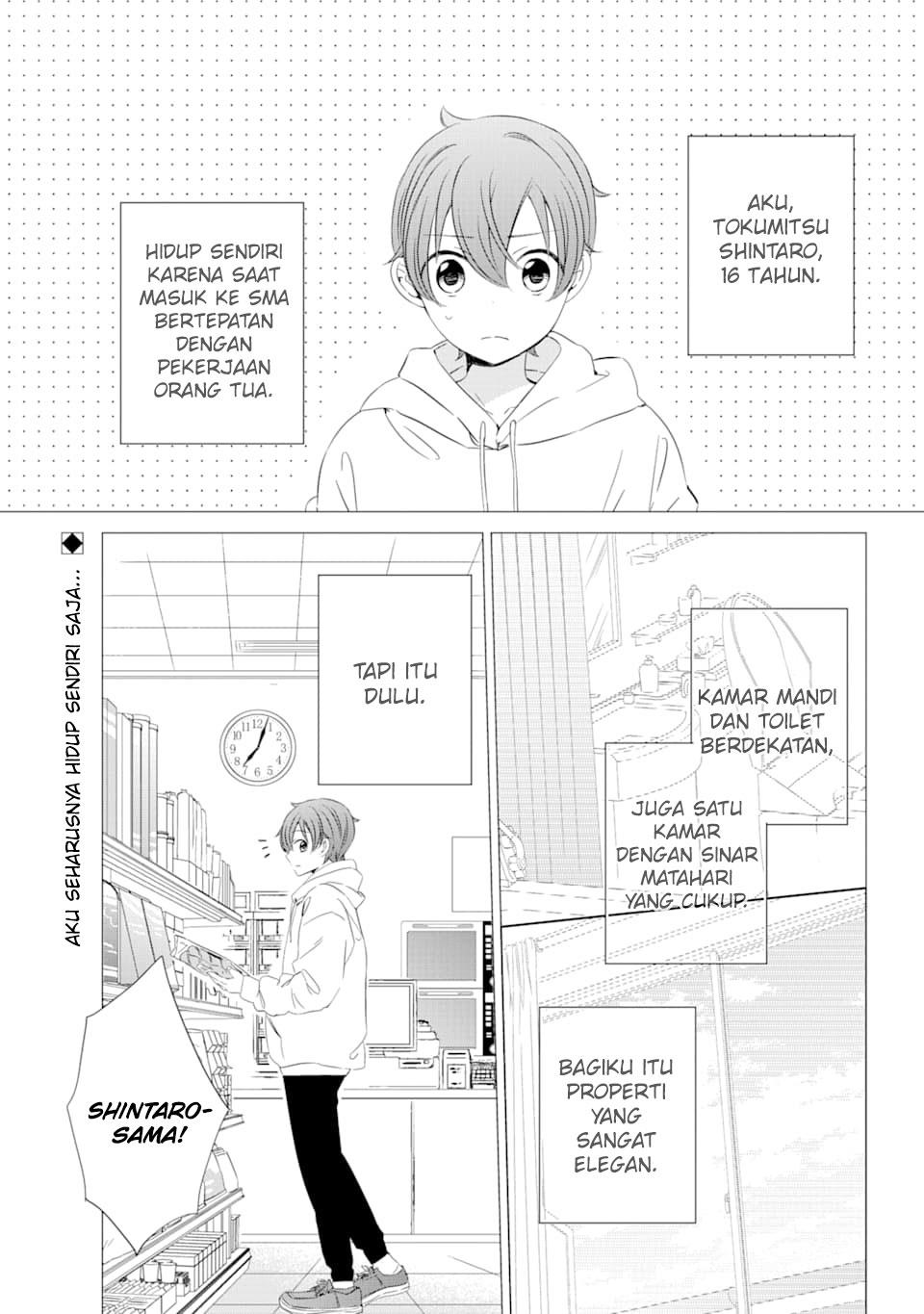 One Room, Hiatari Futsuu, Tenshi-tsuki Chapter 2 Gambar 3