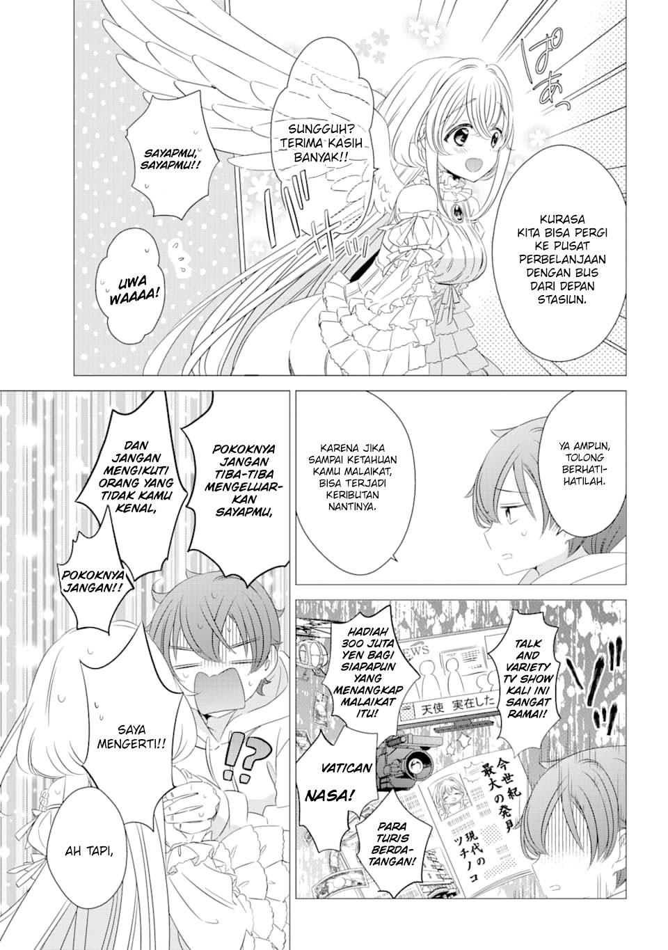 One Room, Hiatari Futsuu, Tenshi-tsuki Chapter 2 Gambar 9