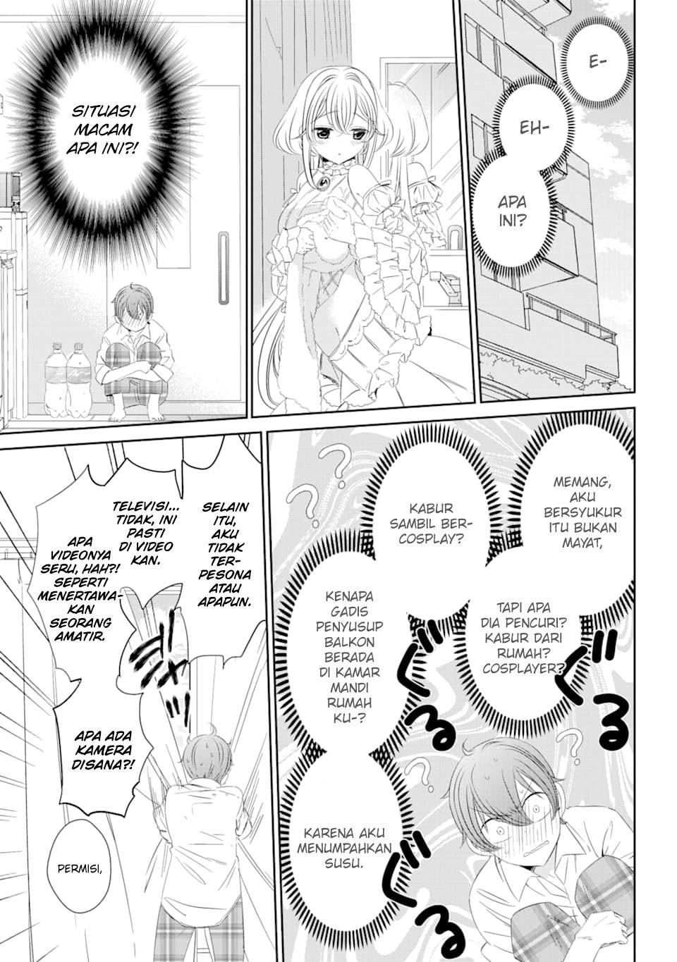 One Room, Hiatari Futsuu, Tenshi-tsuki Chapter 1 Gambar 9