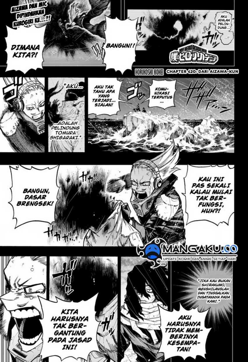 Baca Manga Boku no Hero Academia Chapter 420 Gambar 2