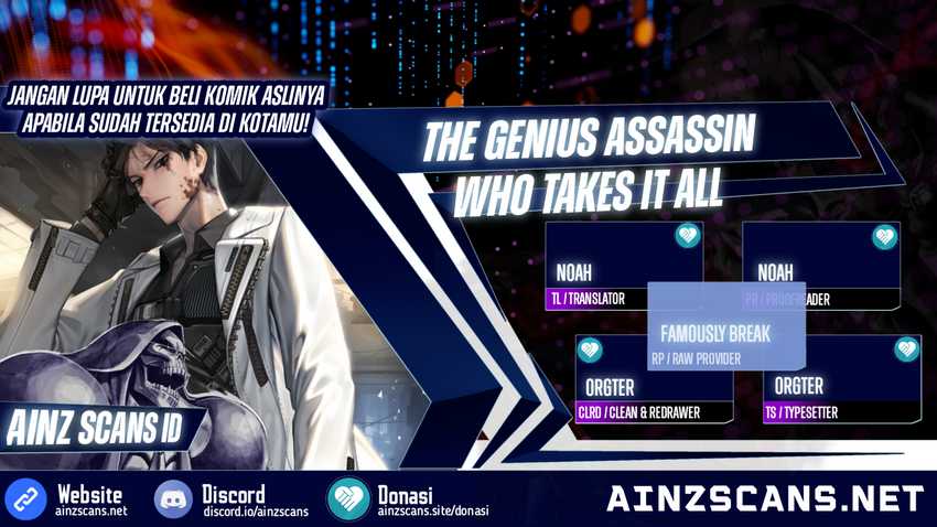 Baca Komik The Genius Assassin Who Takes it All Chapter 21 Gambar 1