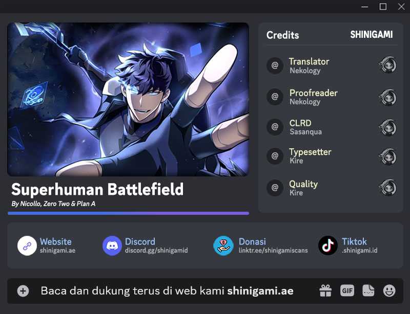 Baca Komik Superhuman Battlefield Chapter 103 Gambar 1