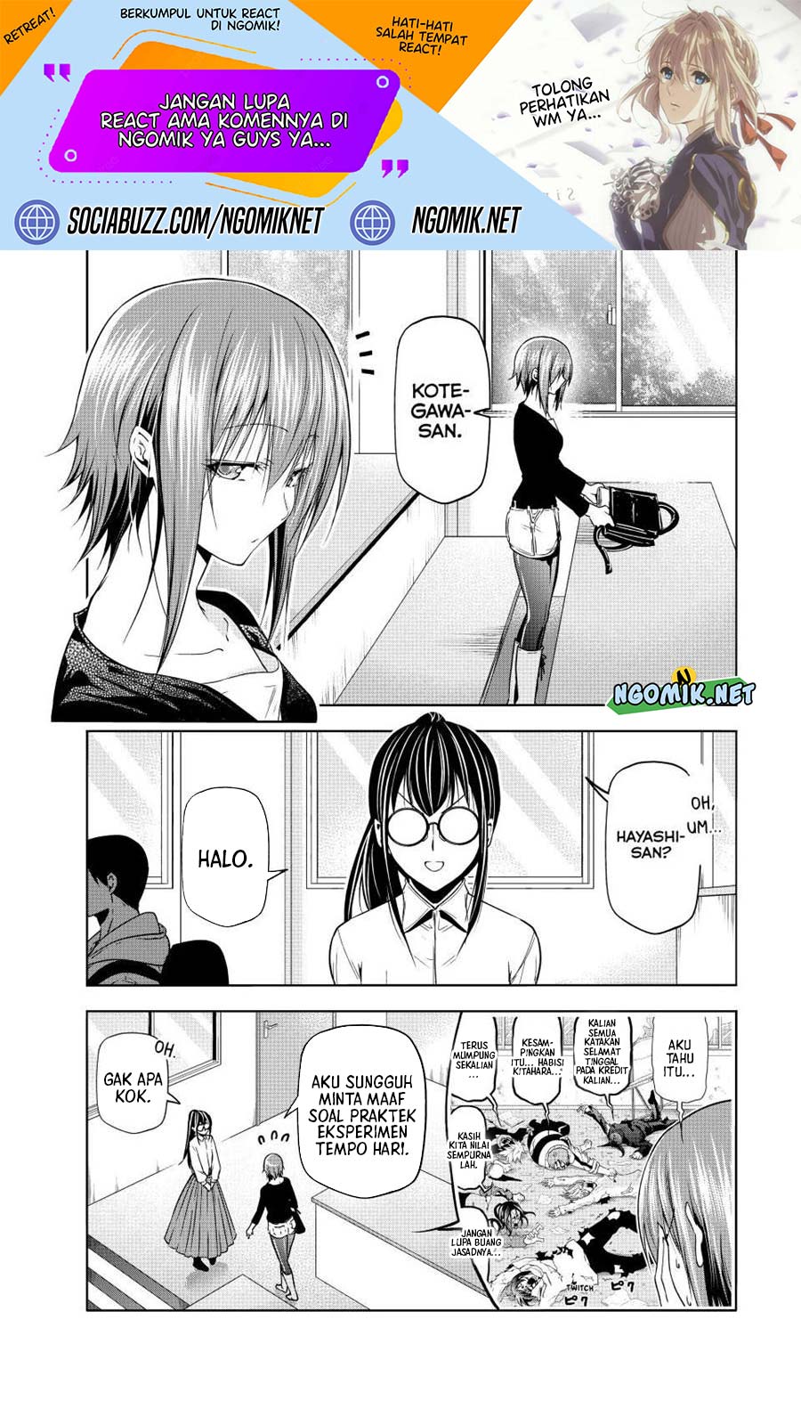 Baca Manga Grand Blue Chapter 91.1 Gambar 2