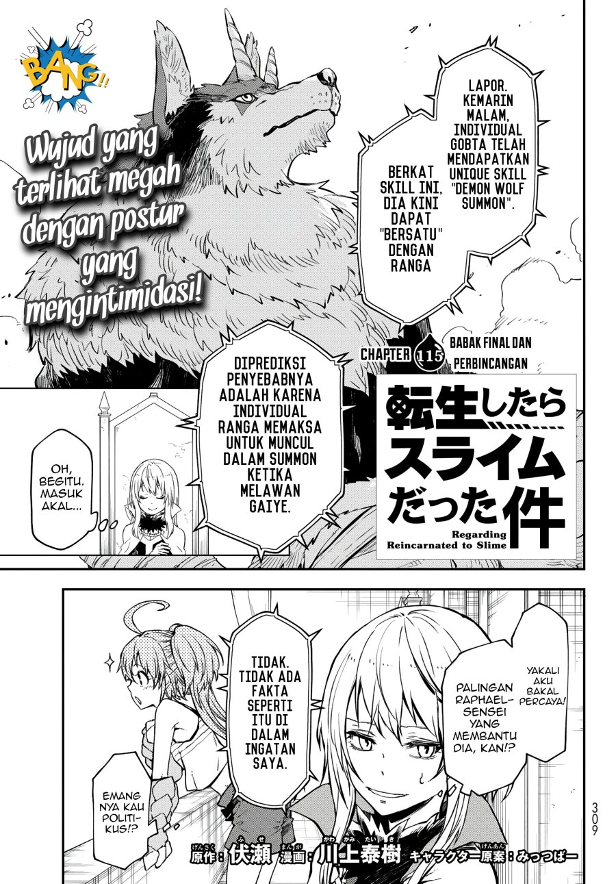 Baca Manga Tensei Shitara Slime Datta Ken Chapter 115 Gambar 2