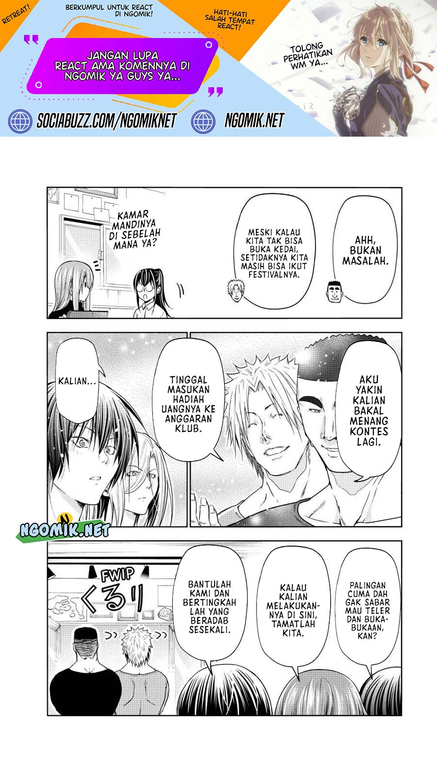 Baca Manga Grand Blue Chapter 91.2 Gambar 2