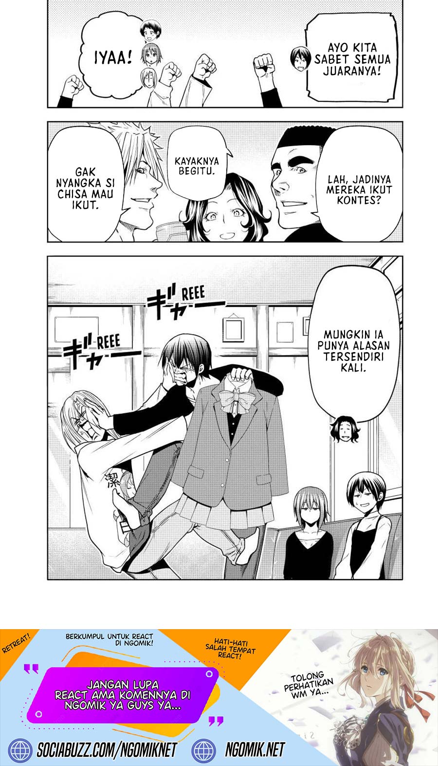 Grand Blue Chapter 91.2 Gambar 21