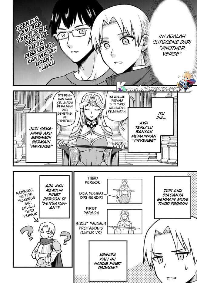 RTA Sousha wa Game Sekai kara Kaerenai Chapter 01.1 Gambar 16