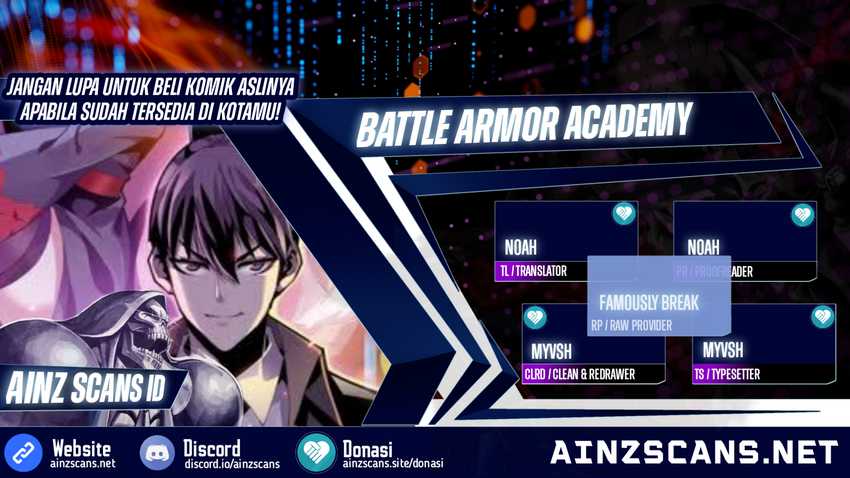 Baca Komik Battle Armor Academy Chapter 07 Gambar 1