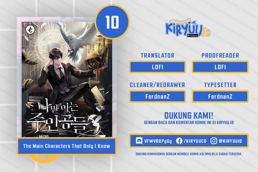 Baca Komik The Main Characters That Only I Know Chapter 10 Gambar 1